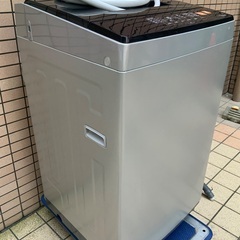 大57 全自動洗濯機 EAW-601A 6.0kg 2019年製 シルバー 簡易清掃済の画像