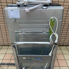 大57 全自動洗濯機 EAW-601A 6.0kg 2019年製 シルバー 簡易清掃済の画像
