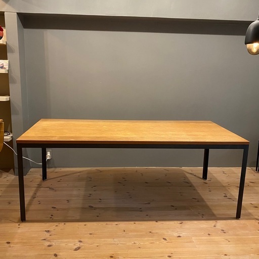 福岡県直引取り限定】無印良品 木製エクステンションテーブル 140
