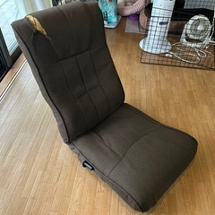 『無料』リクライニング座椅子の画像