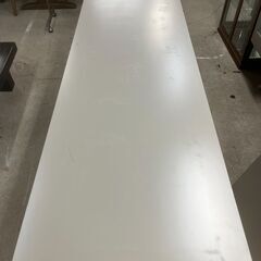 【リサイクルショップどりーむ天保山店】No.4578 長机 高さ約70cm 横幅約180cm 奥行き約60cm 折りたたみ式の画像