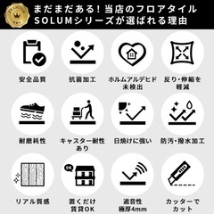 フロアタイル40枚(アンファンシーグレイ)の画像