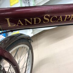 【ジャングルジャングル和歌山店】【Wa3096】折りたたみ自転車  ＬＡＮＤＳＣＡＰＥ ブラウン ２０インチ   リユースショップ リサイクルショップ  和歌山市 岩出市 海南市 岬町 和歌山 大阪の画像