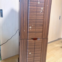 コンパクト モダン 夢桜2Ⅱ　仏壇 高さ120cm お清め済み　 の画像