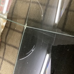 万代店　フレームレス　ガラス 60cm 水槽　マット貼り付け済の画像