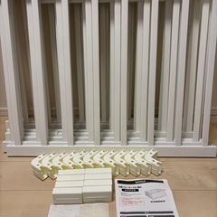 【美品】KATOJI木製ベビーサークル 扉付の画像