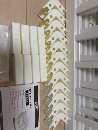 【美品】KATOJI木製ベビーサークル 扉付