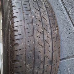 15インチホイールセット　195/80R154本の画像