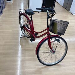 A-379★ジモティ割引あり★【リユースのサカイ野々市店】自転車　レッド　26インチの画像