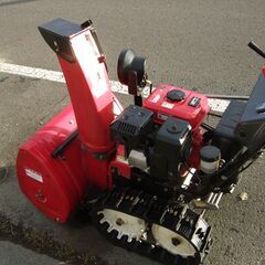 ☆HONDA/除雪機 ホンダ スノーラ☆HS660☆HST/ 小型☆セル始動・オーガ回転・走行確認済み☆の画像