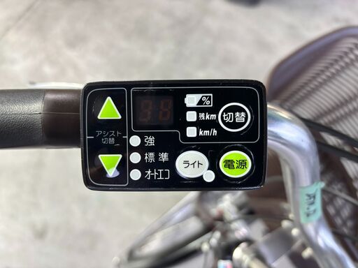 リサイクル自転車(2510-12) 電動アシスト自転車(ﾔﾏﾊ) 12.3Ah 26ｲﾝﾁ