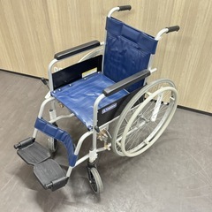 A1708🌟配送♻️設置可能‼️ 自走車いす スチール製自走用車いす カワムラサイクル🌟の画像