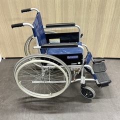 A1708🌟配送♻️設置可能‼️ 自走車いす スチール製自走用車いす カワムラサイクル🌟の画像