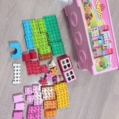 アンパンマン　duplo ピンクのバケツの画像