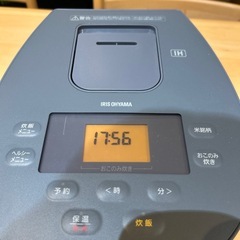 【アイリスオーヤマ 炊飯器】【3合炊き】2021年製★クリーニング済み/6ヶ月保証付き【管理番号31021】野の画像
