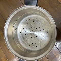 美品✨鍋　蒸し器の画像