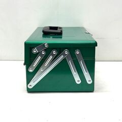 店頭引き渡し 未使用 RING STAR プロフェッショナルツールボックス  スライド式 グリーン 工具の画像