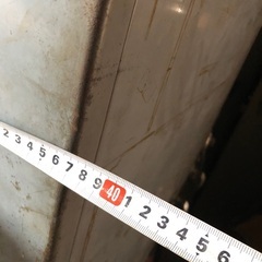 長期保管品 オフィス収納 ロッカー スチール棚 扉付 180cm x 37 x 88の画像
