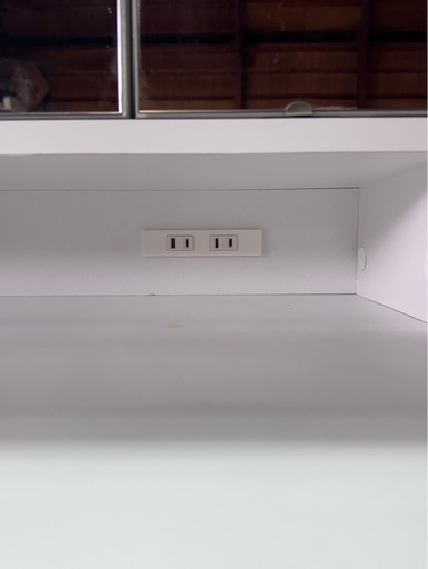 J2001   ドレッサー　三面鏡　化粧台　使用感あり　イス欠品