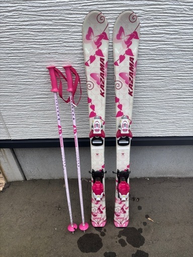 子供 スキー 三点セット Hart スキー3点セット128cmブーツ22-23cm