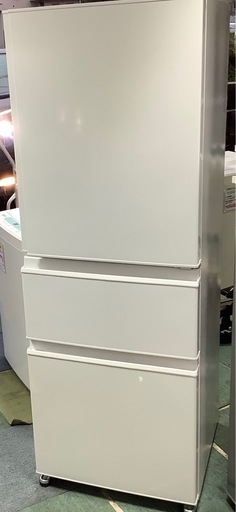 【リサイクルサービス八光】2024年製　三菱電機　 冷蔵庫  ホワイト MR-C33K-W　 [幅60cm /330L /3ドア /右開きタイプ /]