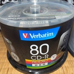新品未開封のCD-R50枚とDVD-R枚数数えてないけどまだたくさんあるやつとCD-R　5枚の画像