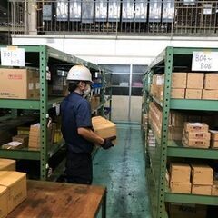 機械部品の倉庫内入出庫業務　安定の固定給232,000円（フォーク有資格者）～ 残業あります！女性も大歓迎です。の画像