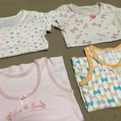 肌着　女の子　半袖　タンクトップ　100の画像