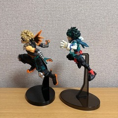 僕のヒーローアカデミア 爆豪勝己 緑谷出久 フィギュアの画像