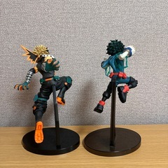 僕のヒーローアカデミア 爆豪勝己 緑谷出久 フィギュアの画像
