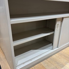 ハイカウンター 木天板 カウンター 多収納 書庫 事務所 事務用品の画像