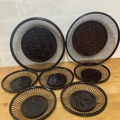 カゴ付きコースターの画像