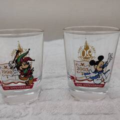 ☆未使用品　東京ディズニーランド20周年ミニグラスセットの画像