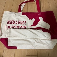 ミッキー UNIQLO トートバッグの画像