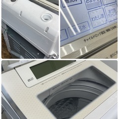 R662 ☀️ ジモティー限定特別価格！Panasonic 洗濯機 （洗濯8.0㎏) 16年製 NA-JFA801S ⭐ 動作確認済 ⭐ クリーニング済の画像