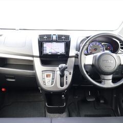 乗出し価格!! 車検2年付 ムーヴカスタム 25年式 12.4万km ターボ 修復歴無し スマートキー 禁煙車 全国名変無料 諸費用コミコミ!の画像