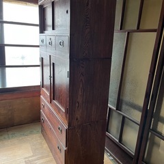 レトロ　タンスの画像