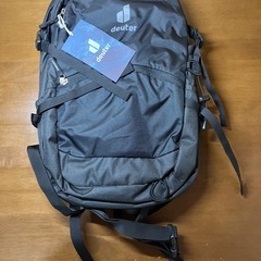 新品未使用　deuter ドイター バックパック　ルガーノ　黒　20リットルの画像