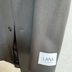JOURNAL STANDARD LANAダークグレー チェスターコートの画像