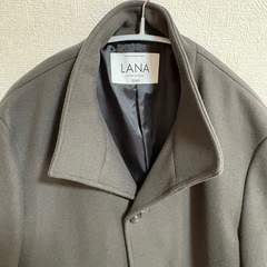 JOURNAL STANDARD LANAダークグレー チェスターコートの画像