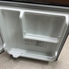 1ドア　冷蔵庫　2019年式の画像