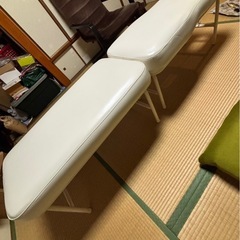 整体 マッサージ 折りたたみベッドの画像
