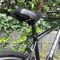 🔵中古🔵　HUMMER　クロスバイク　キレイ✨　SHIMAN外装6段変速　西宮市　点検調整永久無料✨　整備済み　洗車済み　中古自転車の画像