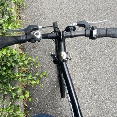 🔵中古🔵　HUMMER　クロスバイク　キレイ✨　SHIMAN外装6段変速　西宮市　点検調整永久無料✨　整備済み　洗車済み　中古自転車の画像