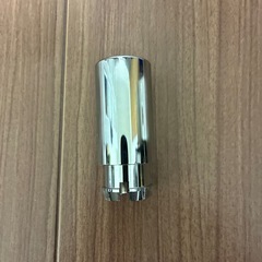 シフトブーツストッパー アルミ製 クロームメッキ仕上げ 80mm×35mmФ 日野 プロフィア/レンプロ用 日野MT車用 大型/中型用の画像