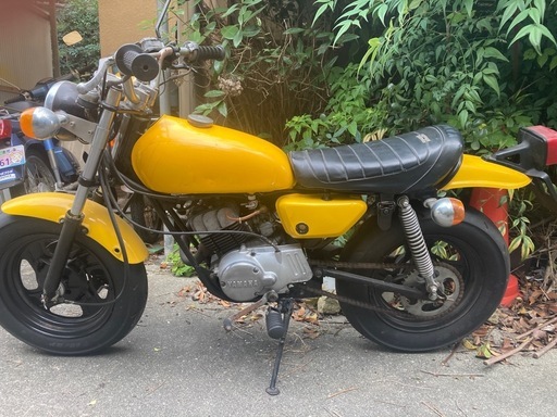 YAMAHA GT50ミニトレ80エンジン