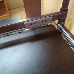 ★ジモティ割あり★  スチールラック ブラウン H182×D46×W91 クリーニング済み TK6968の画像