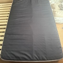 ニトリ　セミダブル　ベッド　ポケットコイル　マットレスの画像