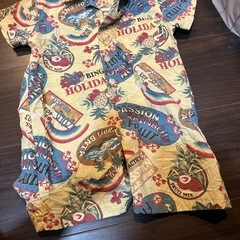 ロンパース　アロハシャツの画像