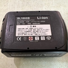 マキタ　互換18Vバッテリーの画像